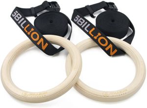 5BILLION Anelli Ginnastica Legno
