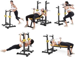Esercizi squat rack