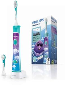 Philips Sonicare HX632204 ForKids Spazzolino Elettrico per Bambini